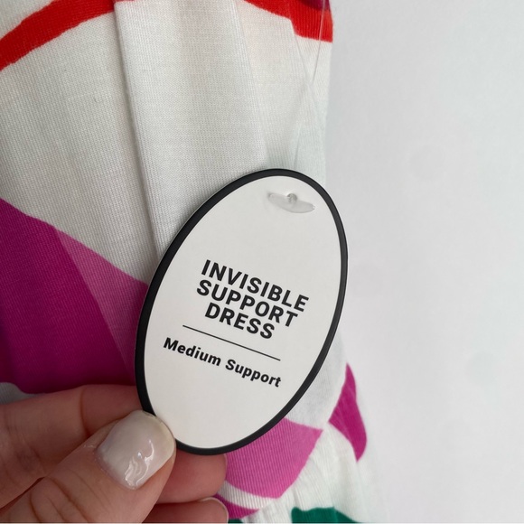 Soma Multicolored Palm Print Maxi Sundress w/Built-in Bra Size - Medium - Picture 7 of 12